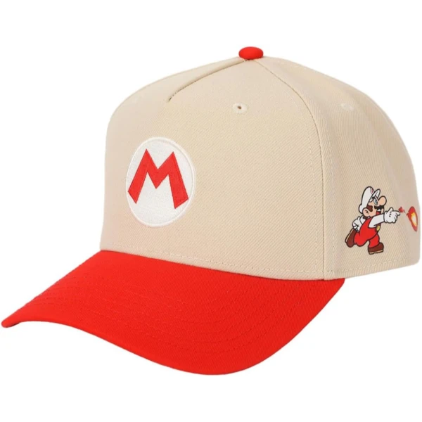 Super Mario Bros - Fire Mario Snapback Hat